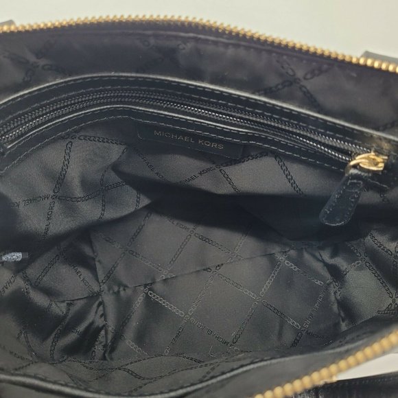 Vintage 2003 Michael Kors Sullivan Small Convertible Top Zip Tote Cross Retired - Picture 7 of 11